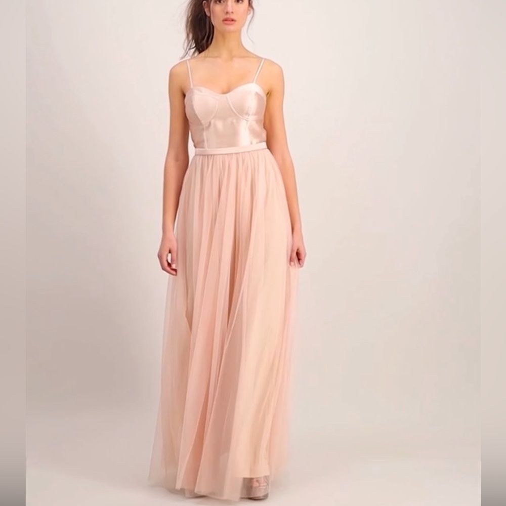 City Studios Juniors' Corset Jewel Strapless Gown Size 7